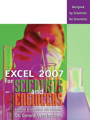 cover image of Excel 2007 for Scientists and Engineers